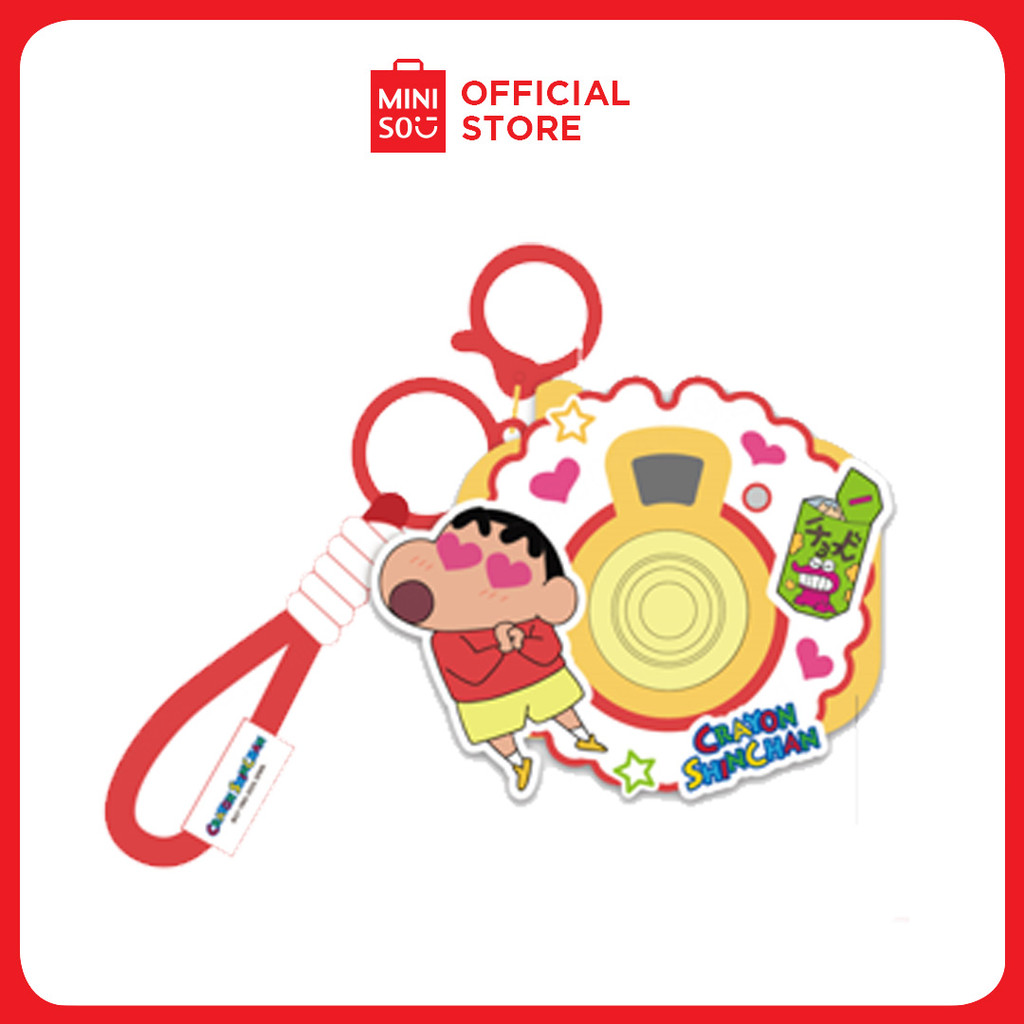 MINISO Crayon Shinchan Collection LED Projector Lighting Keychain ...