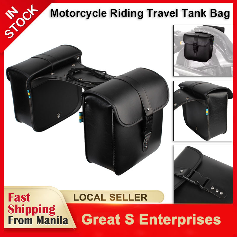 GSE Motorcycle Riding Travel Tank Bag - Side Luggage Saddle Bag ...