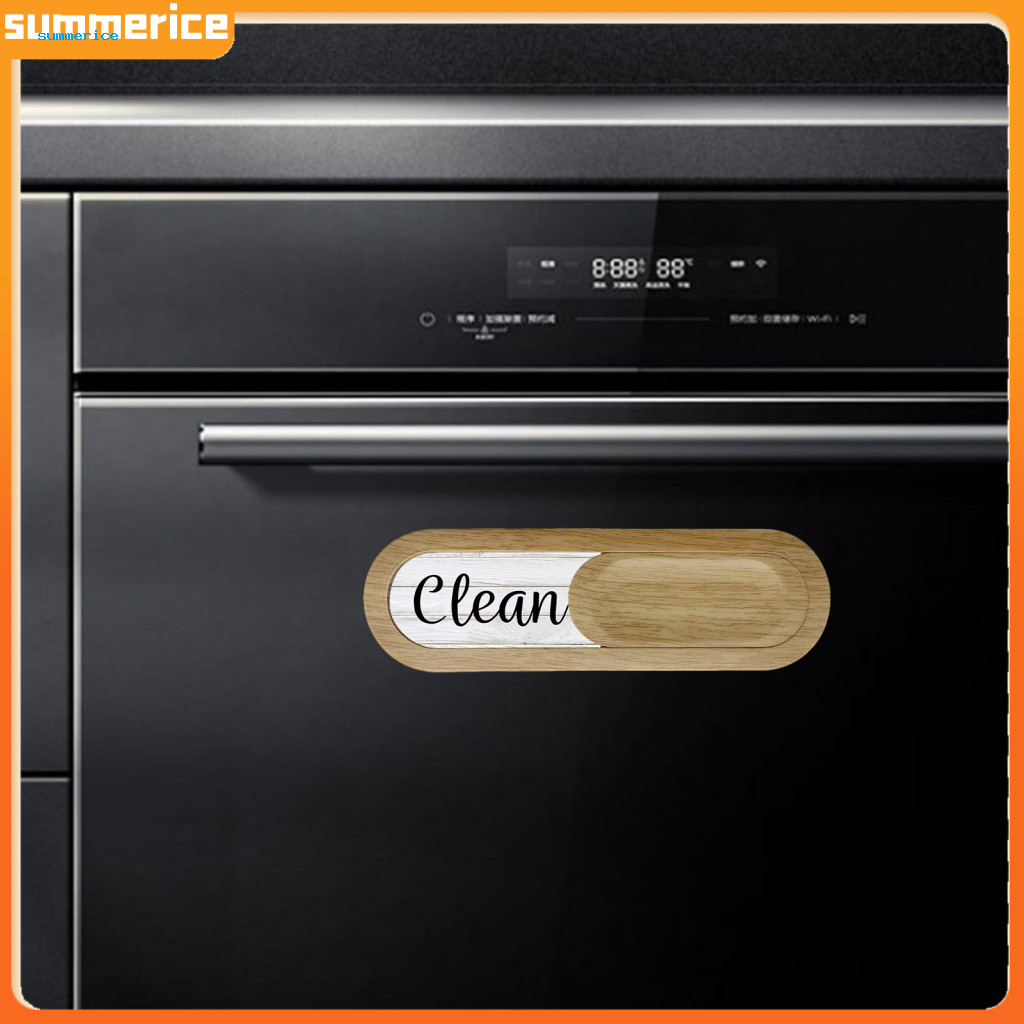 【Ready stock】 Clean Dirty Dishwasher Slider Dishwasher Magnet Clean ...