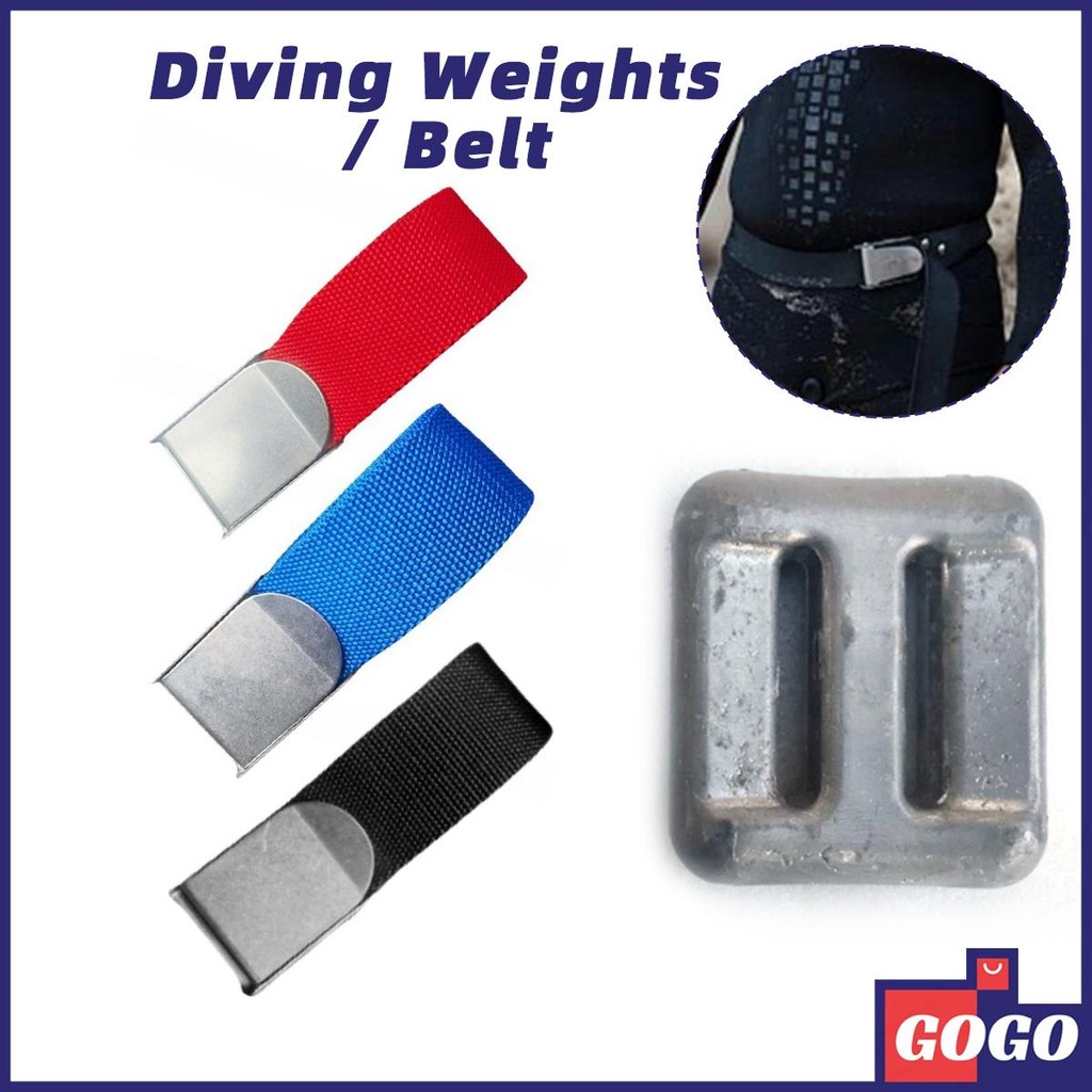 500g / 1000g Scuba Weights Diving Weights / Weight Belt for Diving with ...