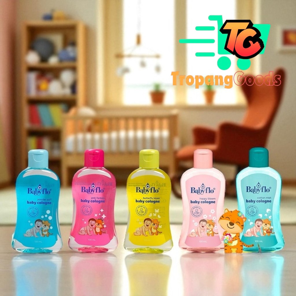 Babyflo Baby Cologne 25ml 50ml 100ml - Gentle Long-Lasting Fragrance ...