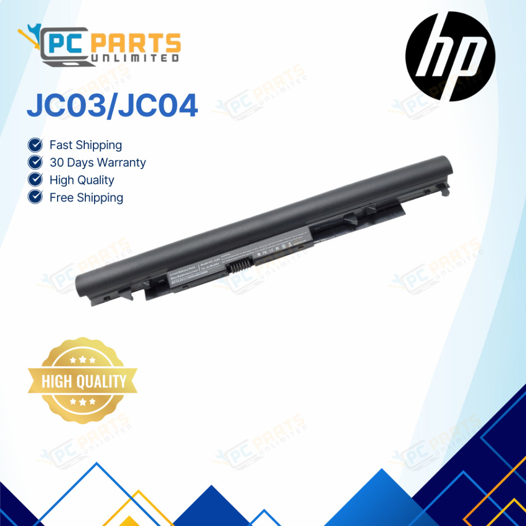 HP Pavilion Laptop Battery JC04 for 14-bs538TU 919682-831 919700-850 ...