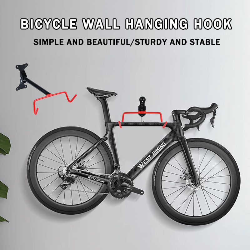 Foldable Bike Wall Hook Bicycle Display Rack Mount Storage Hanger Hook ...