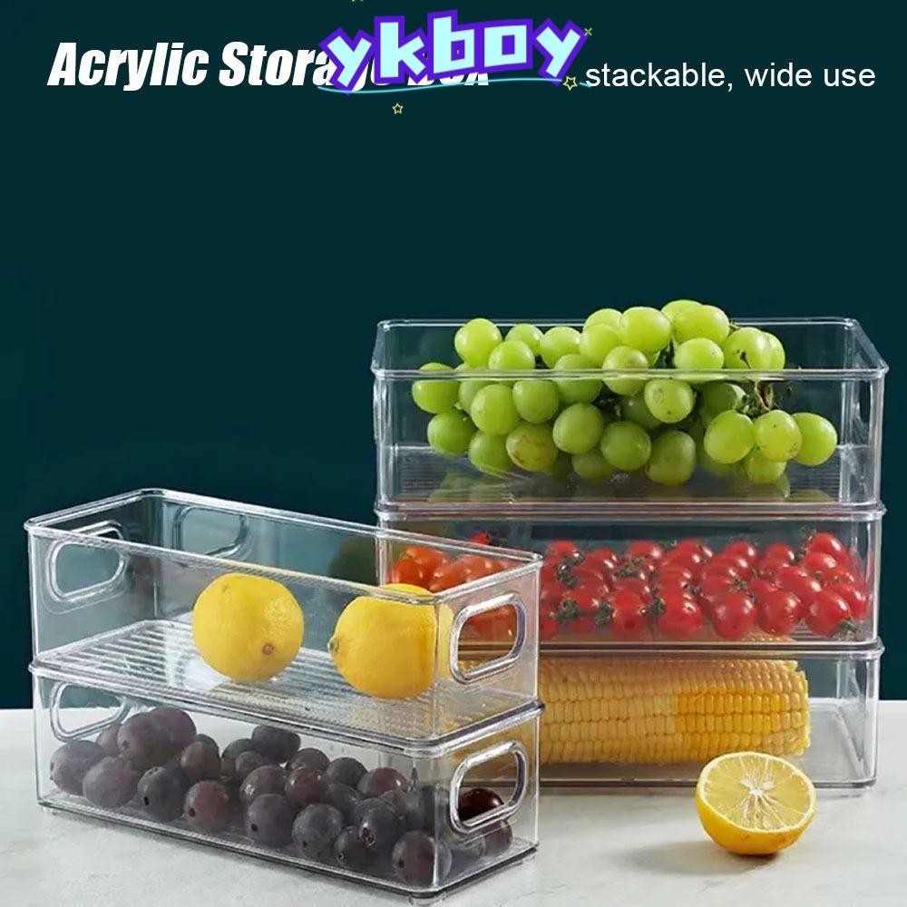 YKBOY 1Pcs Fridge Storage Bin, Table Kitchen Student Wide Use Desk ...