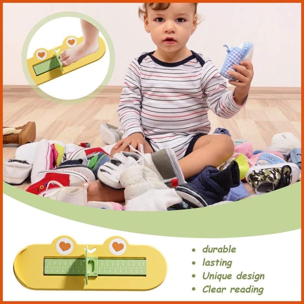 Foot Measurement Device Shoe Sizer Cute Shoe Feet Measuring Ruler Foot ...
