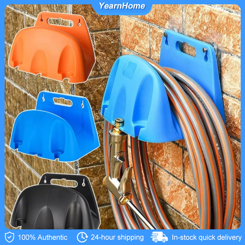 Wall Mounted Garden Irrigation Hose Pipe Hanger Plastic Hose Storage ...