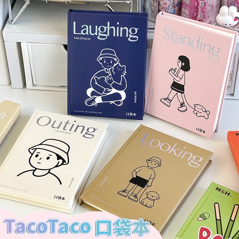 A7 Coil Notebook Padded Notebook Mini Pocket Book Diary Sketchbook ...