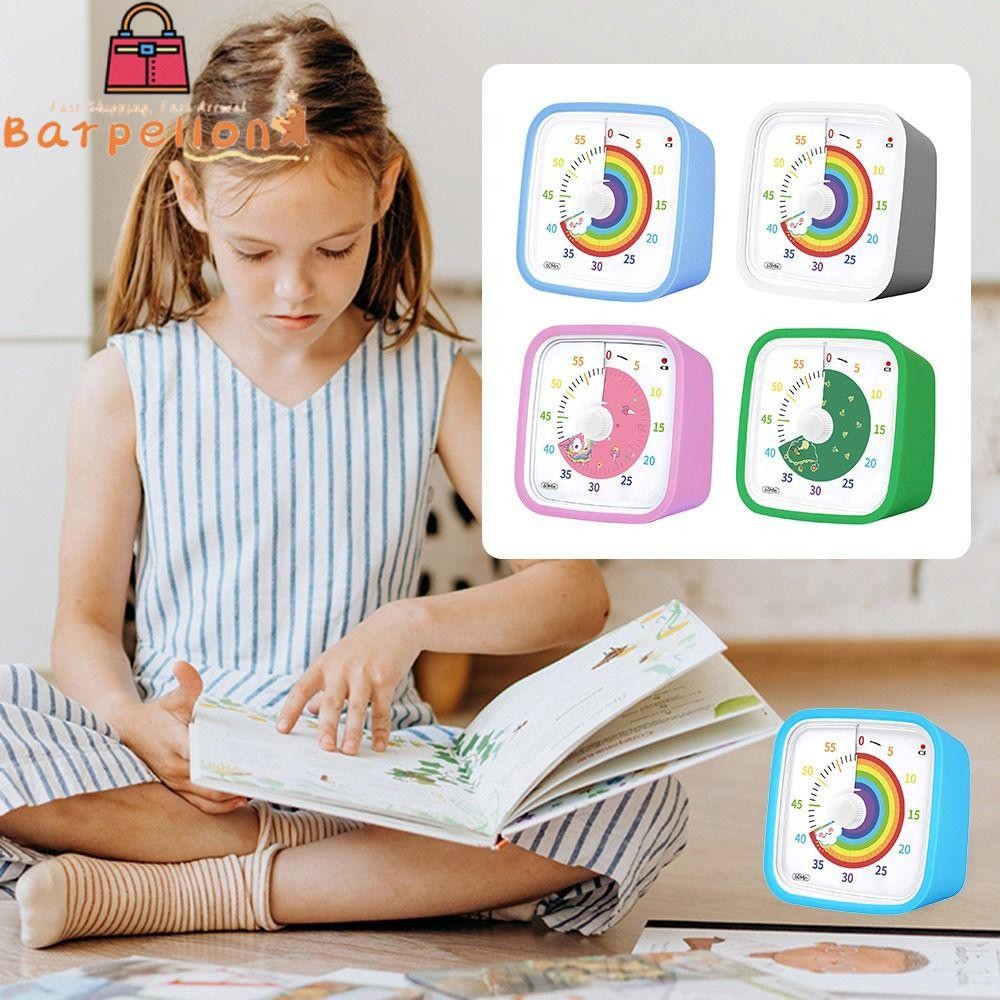 BARPELLON Visual Timer, ABS 60 Minute Classroom Timer, Cute Silent ...