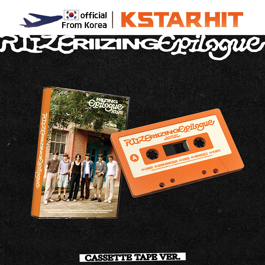 (CASSETTE TAPE Ver.) RIIZE - RIIZING Epilogue (1st mini album) | Shopee ...