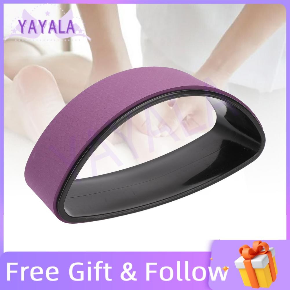 Yayala Back Cracker Stretching Device Relieve Soreness Yoga Half Wheel ...