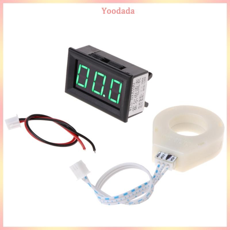 Yoo Accuracy Voltmeter Ammeter with Hall Effect Sensor Mini Digital ...