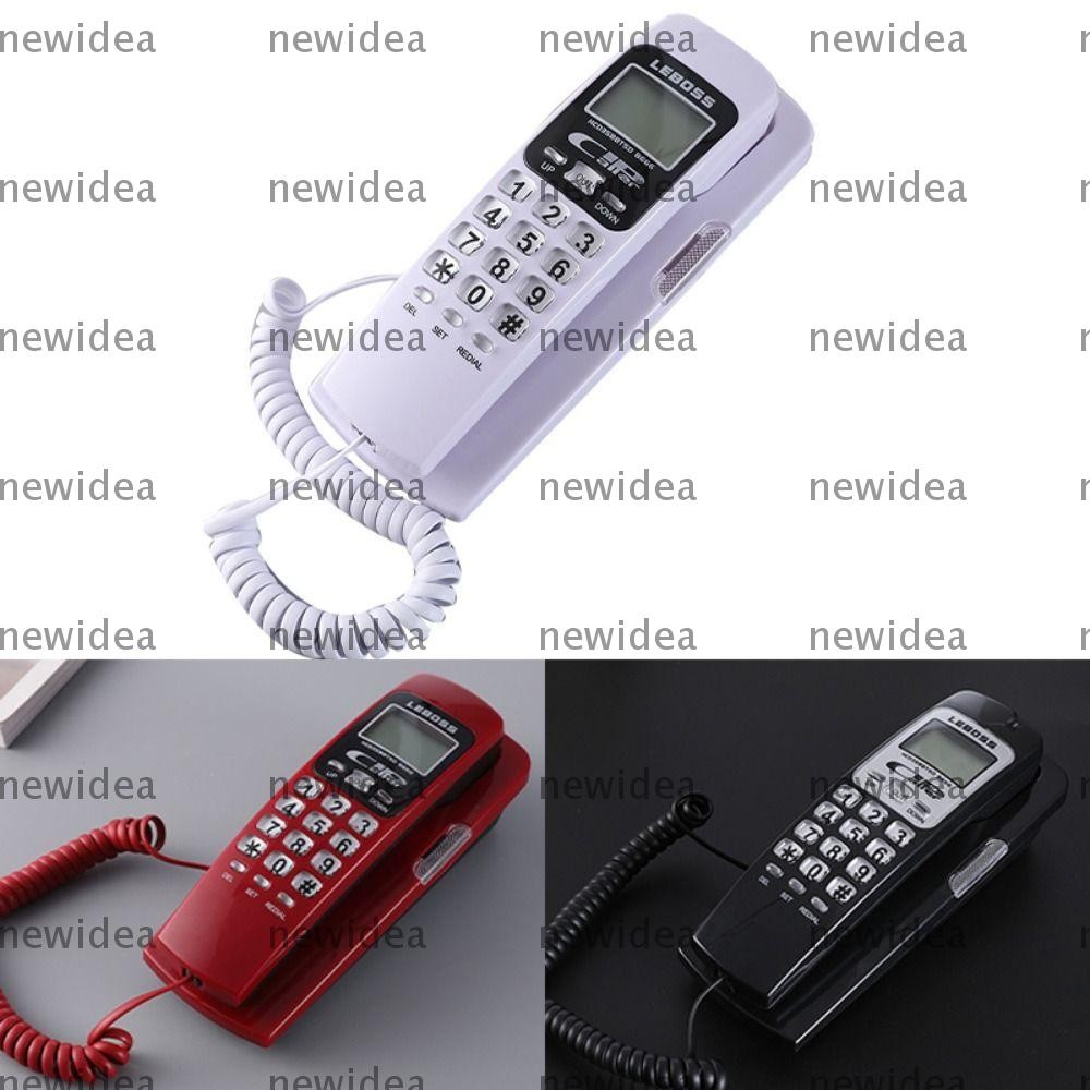NEWIDEA Corded Telephone, Landline Wall Mounted Handset Phone, Desktop
