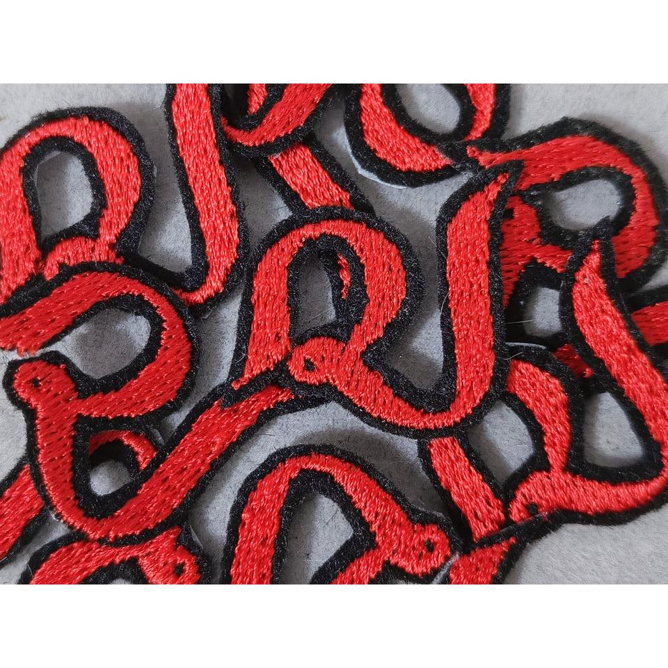 Iron-on patch RED VELVET logo embroidered patch | Shopee Philippines