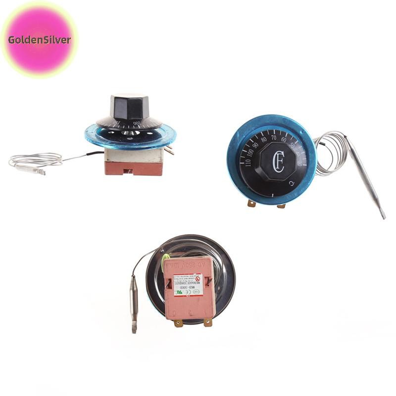 GoldenSilver 220V 16A Hightech Dial Thermostat Temperature Control
