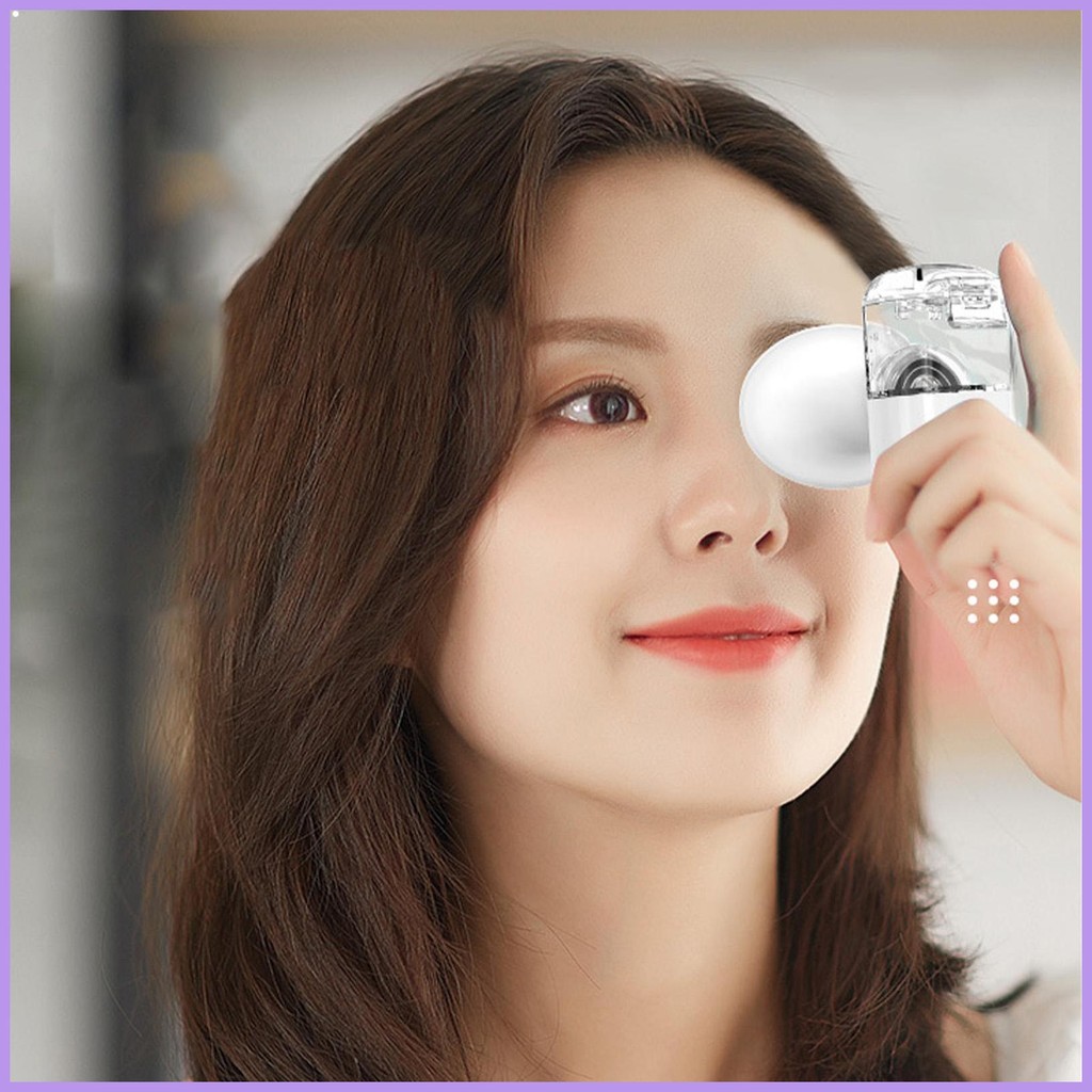 Dry Eye Humidifier Nano Mist Small Eye Steamer Eyelid Care Nebulizer ...