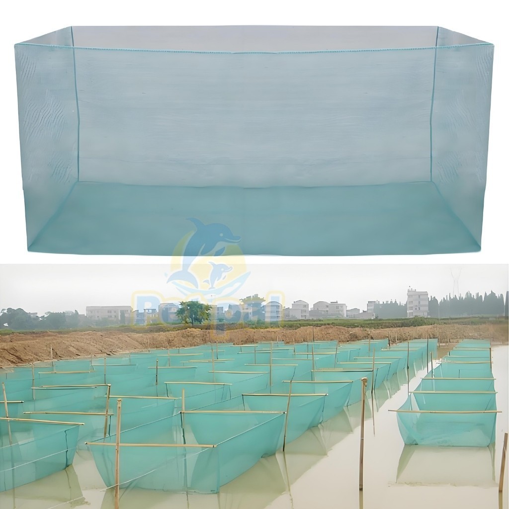 10 Mesh Fish breeding net Dapnia net Fish cage net for Aquaculture Cage ...