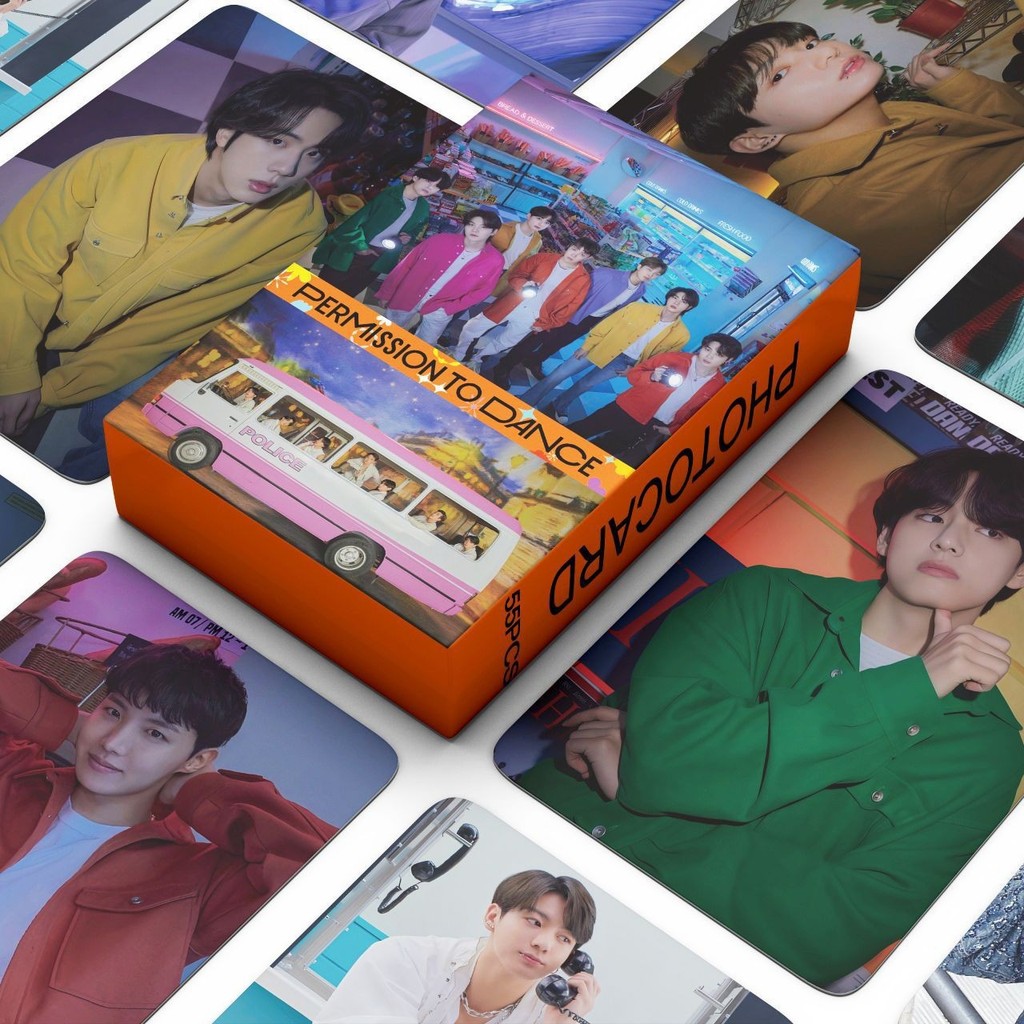 KPOP 55pcs/box BTS 2025 Photocards PERMISSION TO DANCE KPOP LOMO Card ...