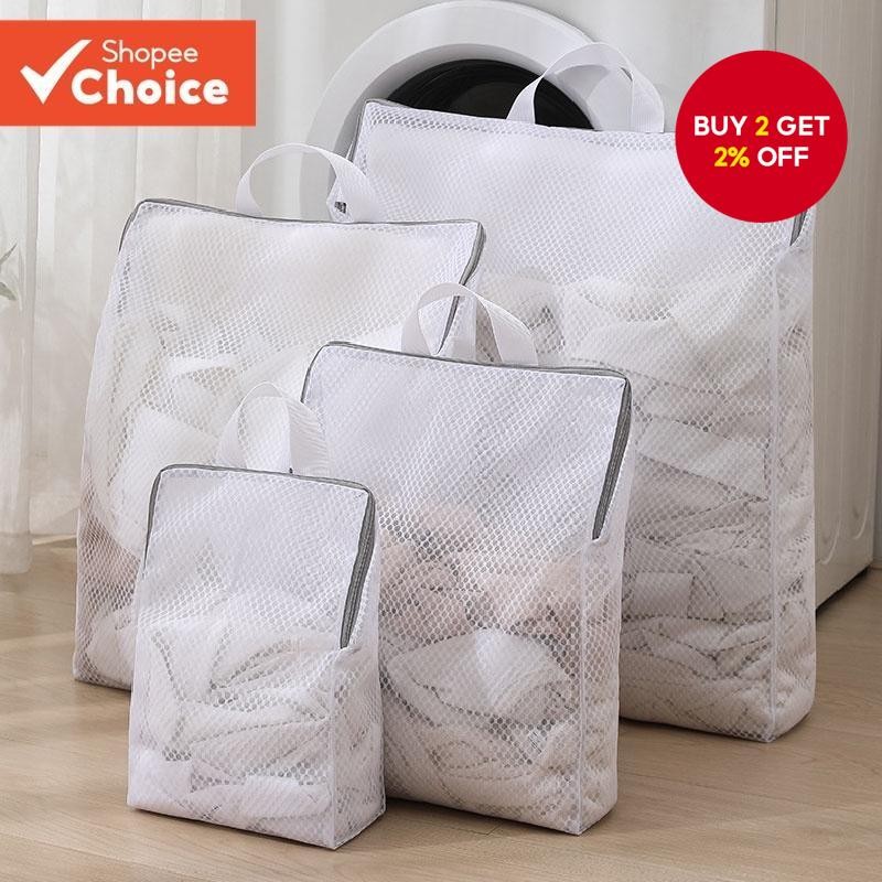 Laundry Bag Washing Machine Protection Net Mesh Laundry Bags Clothes ...