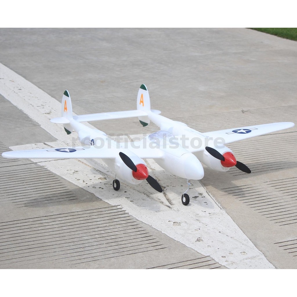 MD P38 1200mm Wingspan EPO RC Airplane Lockheed P-38 Lighting Zoom ...