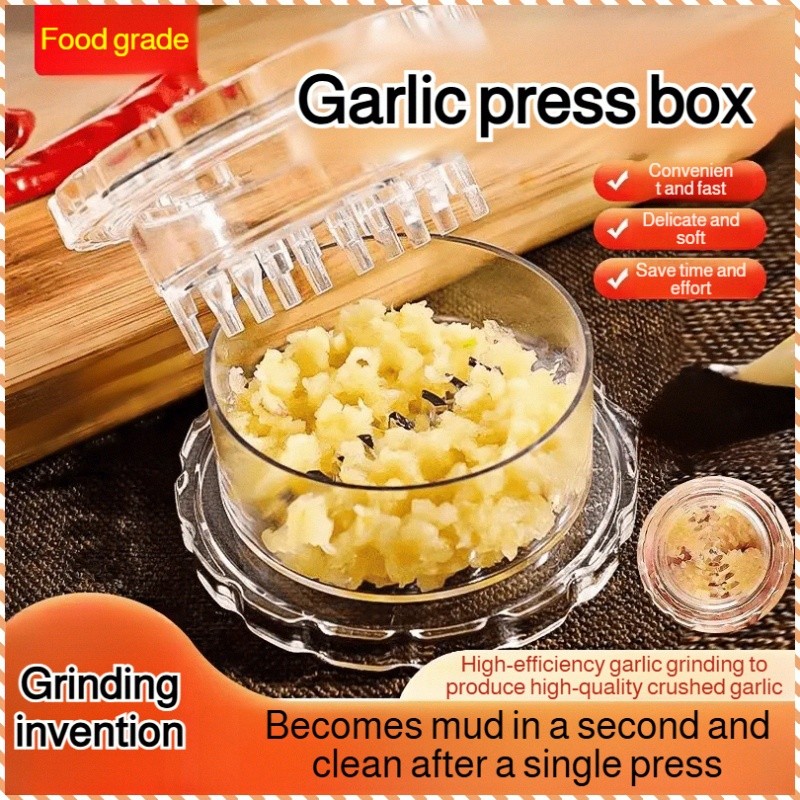 Garlic Muddler Garlic Press High Efficiency Garlic Grinding Pan Food ...