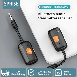 ORIA Bluetooth 5.3 Transmitter & Receiver 2-in-1, 3.5mm AUX Wireless