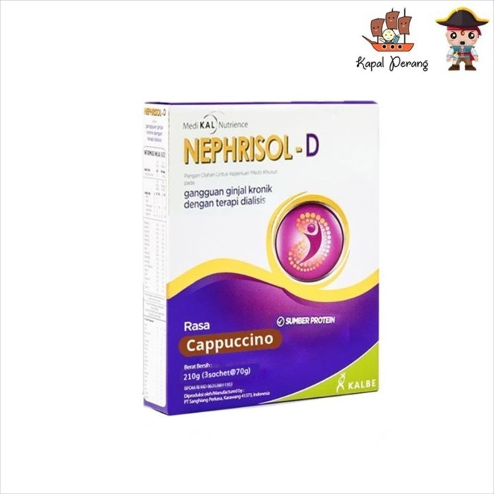 Nephrisol D Cappuccino 210 grams | Shopee Philippines