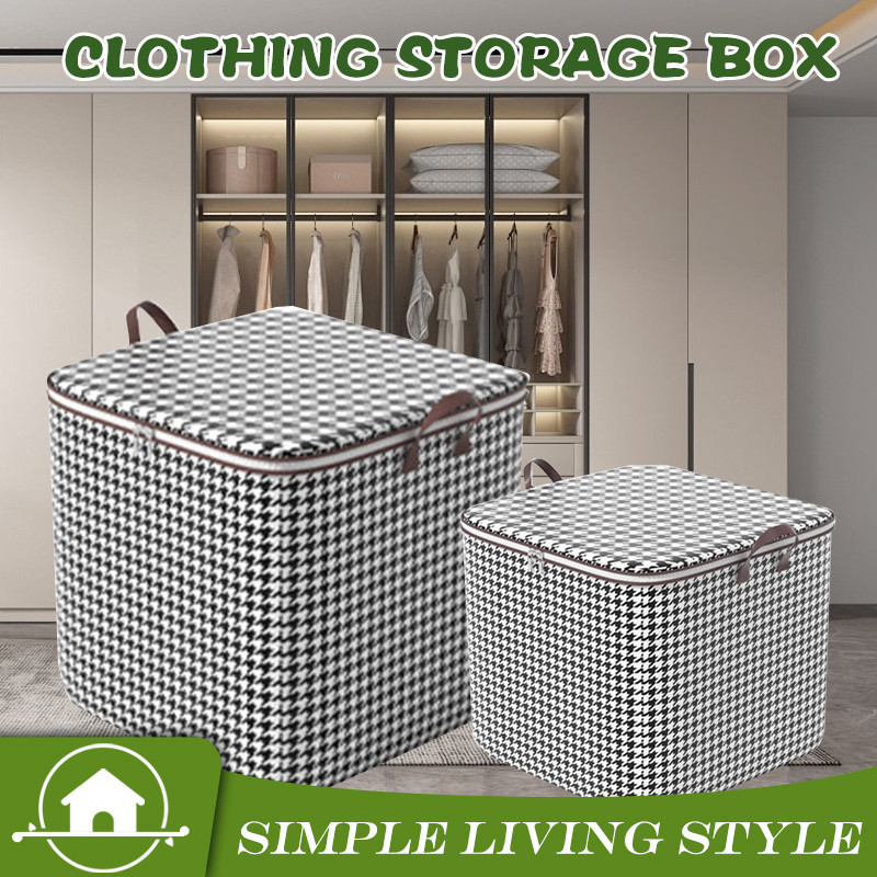 100/140/180L Clothes Organizer Box Foldable Storage Bag Lalagyan ng ...