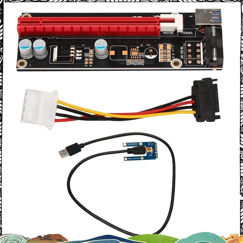 Mini PCIe to PCI Express 16X Riser for Laptop External image Card EXP ...