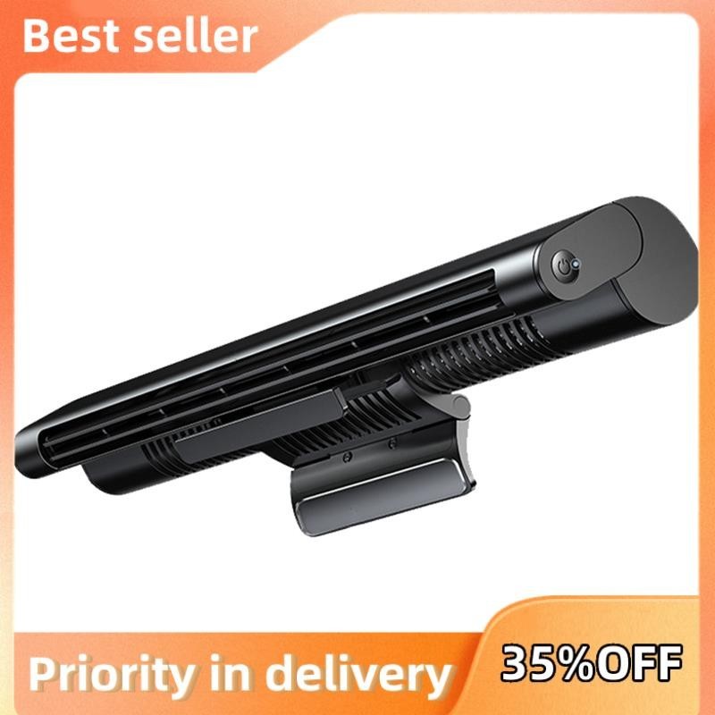 Laptop Hanging Screen Fan Bladeless Electric Silent Portable Air ...