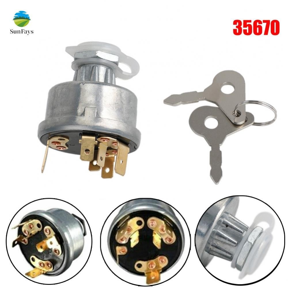 【shopee】Universal Digger Ignition Switch & Key Cap Set for Lucas 35670 ...