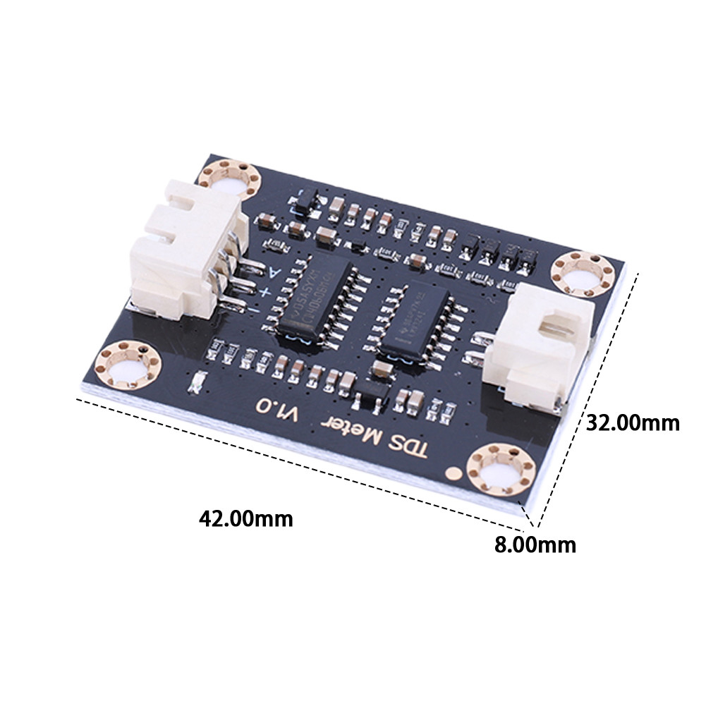 Water Conductivity Sensor Tester 3.3-5.5V Analog TDS Sensor Module for ...