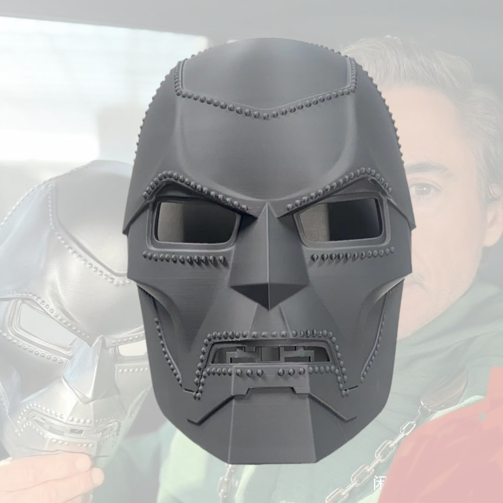 Marvel Doctor Doom Mask 3D Printed Helmet Avengers doomsday Cosplay 
