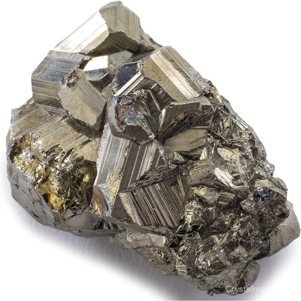 Pyrite Rough Stone Crystal Ore Natural Stone Specimen Gathering Wealth ...