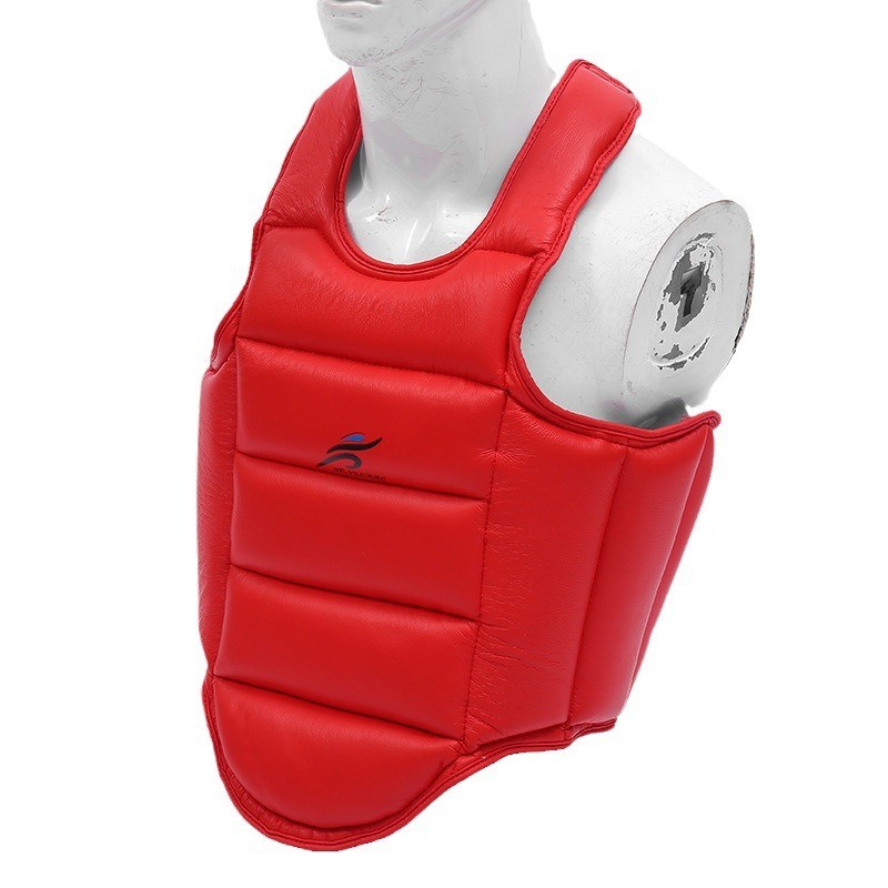 Sanda Breast Protection Adult Muay Thai Training Protective Gear Body ...