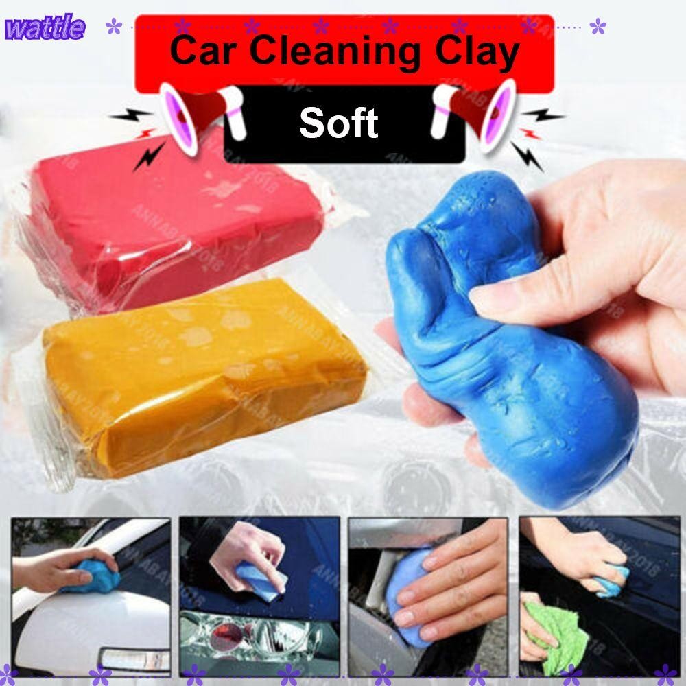 WATTLE 100g Car Cleaning Clay Soft Sticky Keyboard Clean Clean ...