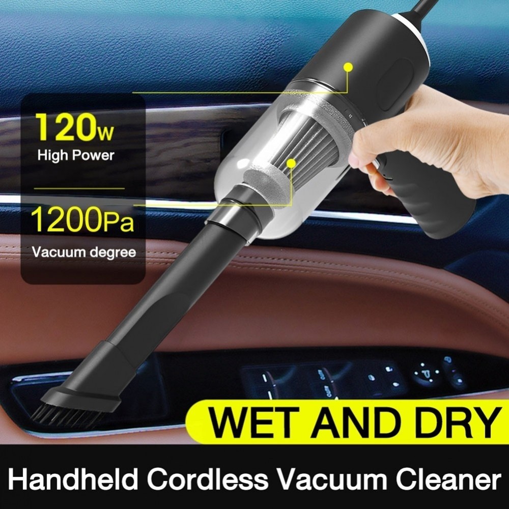 Cordless Handheld Vacuum Cleaner Small Portable Car Auto Home Wireless