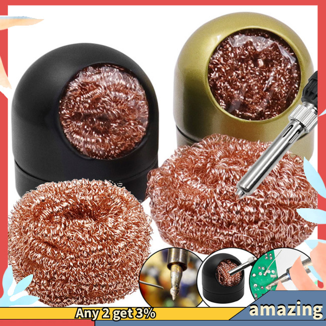 [AMA] Metal Wire With Stand Set Welding Desoldering Soldering Solder