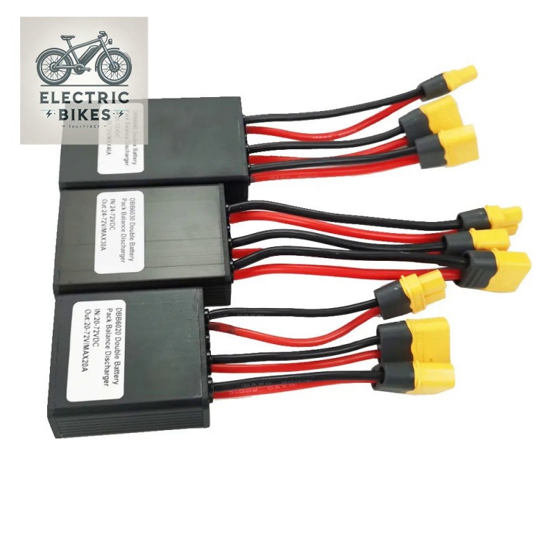 Double Liion Battery Pack Discharge Converter for Ebike, 30A Dual