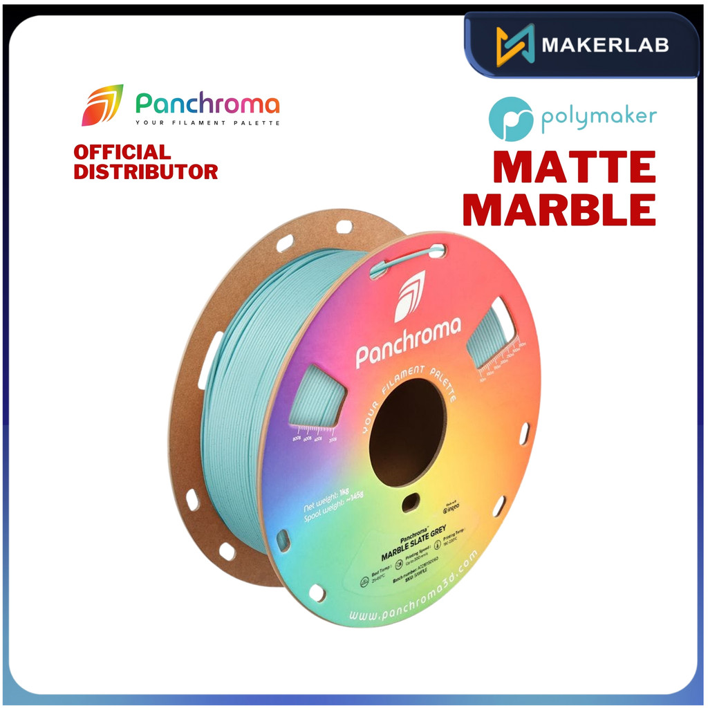 Polymaker Panchroma Matte Marble 3D Printer Filament 1.75mm 1KG ...
