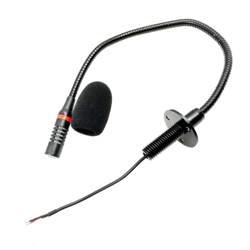 TREA 50Hz-20KHz Frequency Omnidirectional Gooseneck Mic for Conferences ...