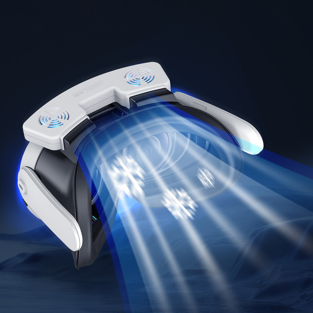 VR Cooling Fan with Facial Interface Face Cover for Meta Quest 3 VR ...