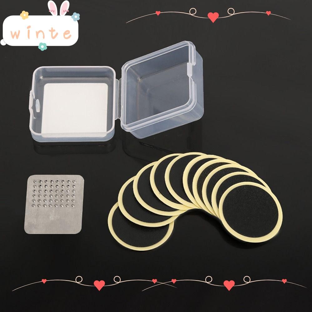 WINTE Glueless Patches, Flat Tire SelfAdhesive Bike Tire Patches