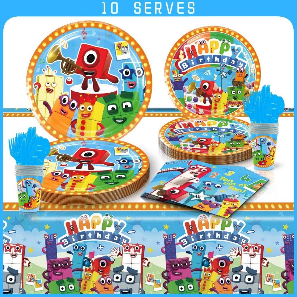 thumbnail image 2 of All-in-One Mermaid Party Kit! Birthday Decorations Set For 20 Guests - Includes Plates, Cups, Backdrop, Balloon Arch & More 2 of 12