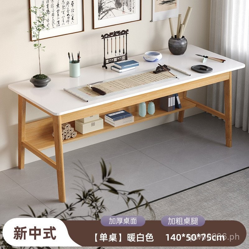 Chinese-Style Wooden Calligraphy Table Home Painting Table Writing ...