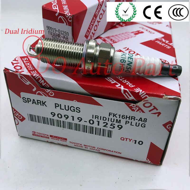 Original 4pcs Iridium Spark Plug FK16HR-A8 90919-01259 for Toyota ...
