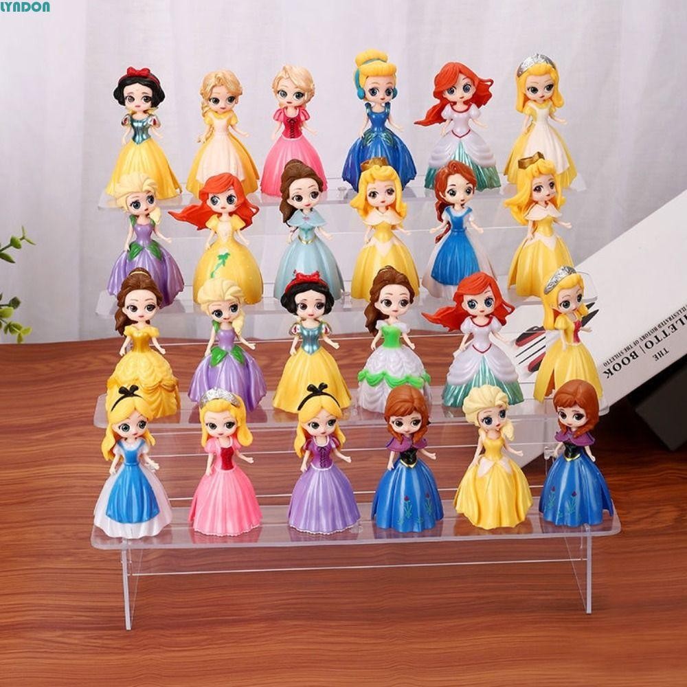 LYNDON Acrylic Storage Display Rack, 2/3/4/5 Layer Ladder Type Toys ...