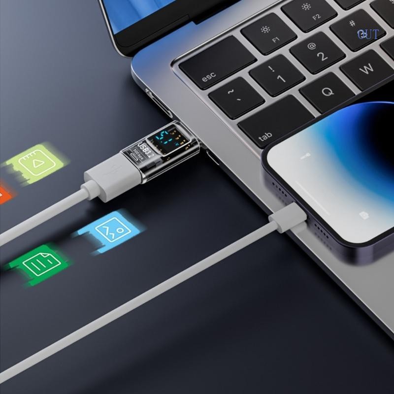 OUT USB C to USB A Adapter USB C to USB3 2 Adapter Type C OTG 10Gbps ...