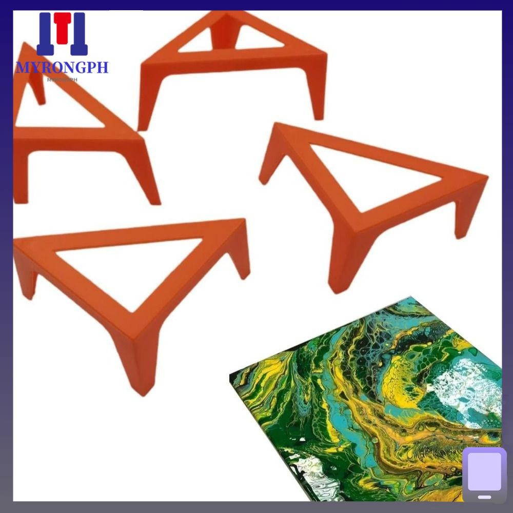 MYRONGPH 4Pcs Canvas Stands, Riser Universal Paint Stands for Canvases ...