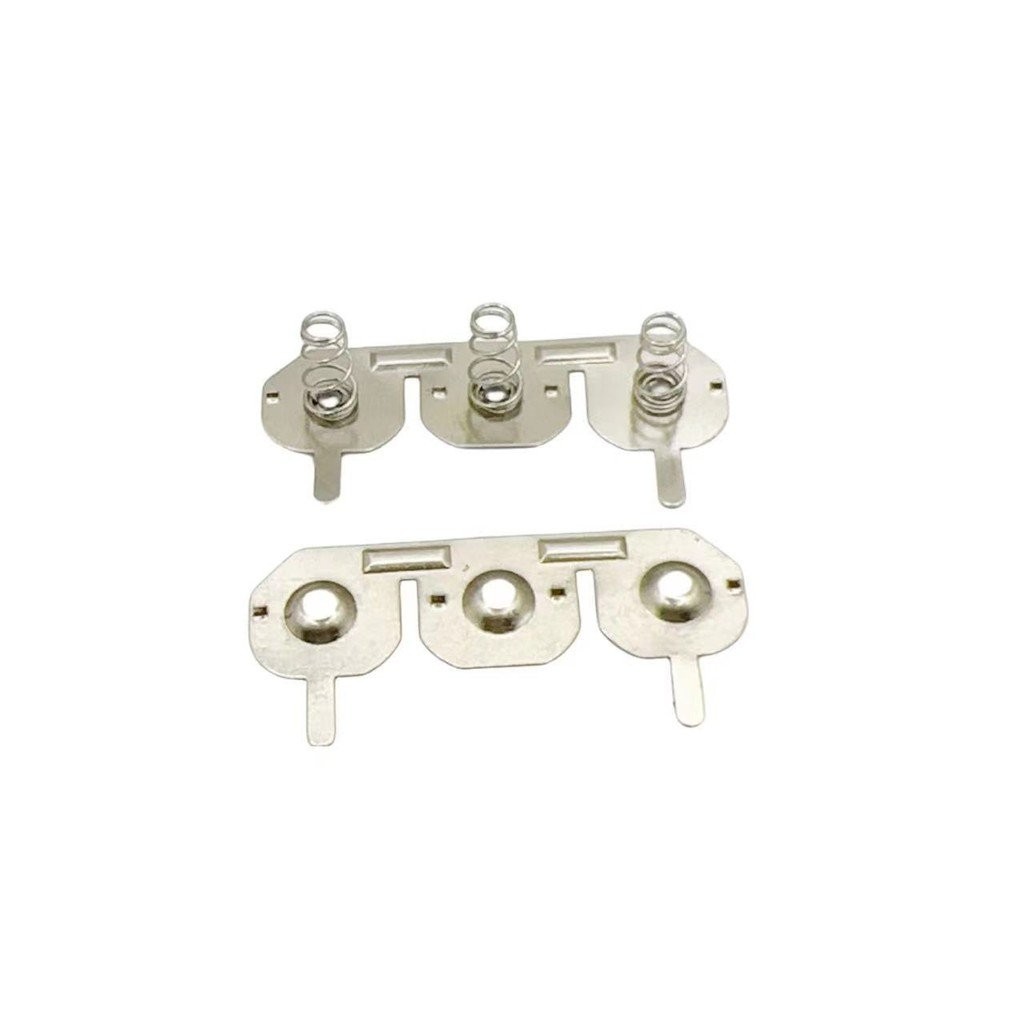 18650Battery Spring Conductive Connection Metal Positive and Negative ...