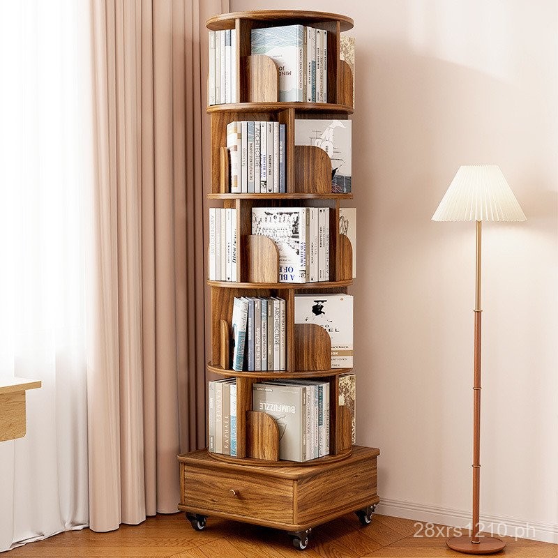 Student Home Mobile Storage Rack with Wheels Bookshelf Book Rack ...